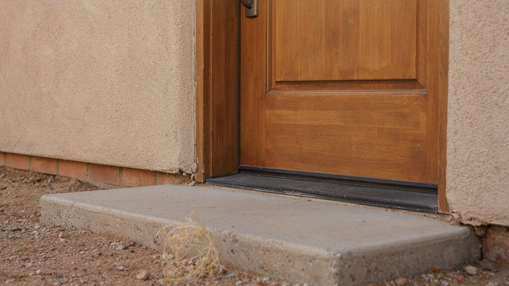 Sealing entry points to keep scorpions out
